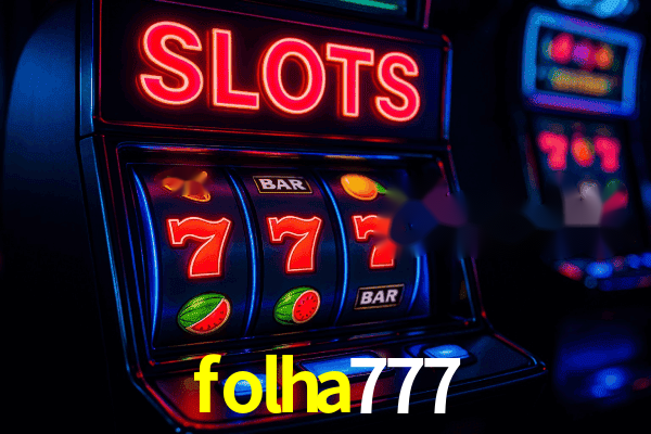 Logo folha777 Plataforma Certificada